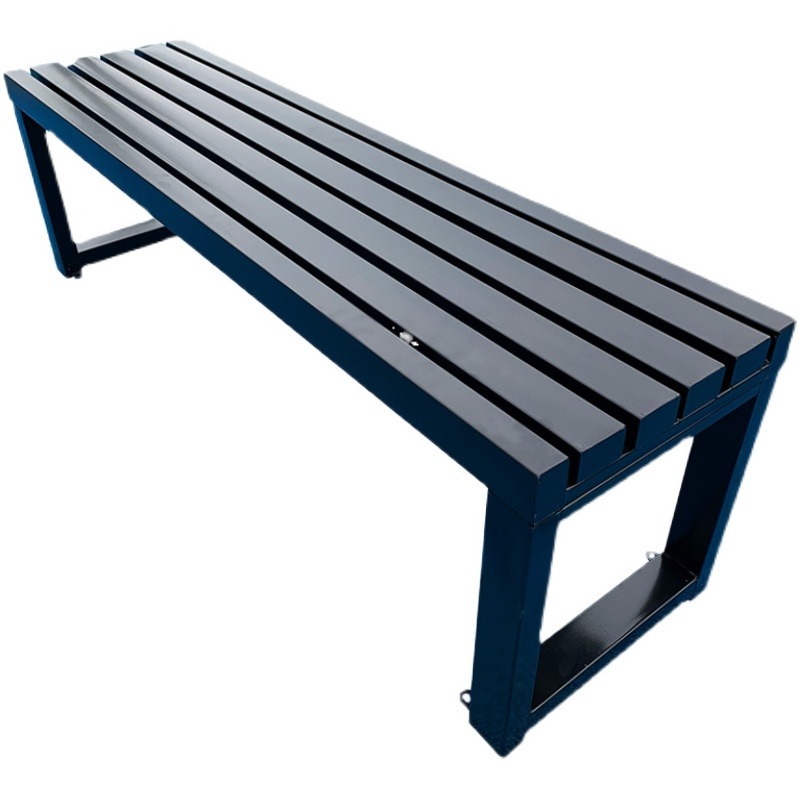Outdoor Furniture Bench - Internet-famous Pink Bench with Backrest Bench,
