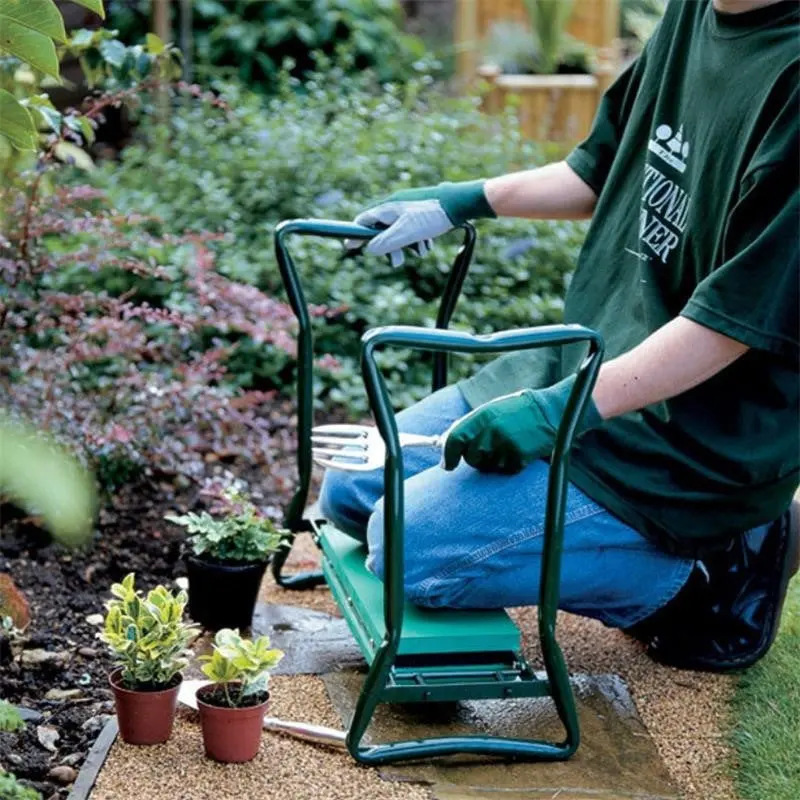 Garden Bench Metal - 1pc New Garden Kneeling Stool, Outdoor