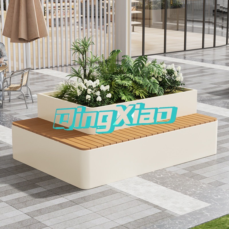 Outdoor Furniture Bench - Outdoor Bench With Built In Planter