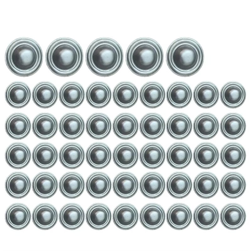 AB33-Metal Screw Caps 50Pcs Bo - Outdoor Furniture Upholstery 评论和价格