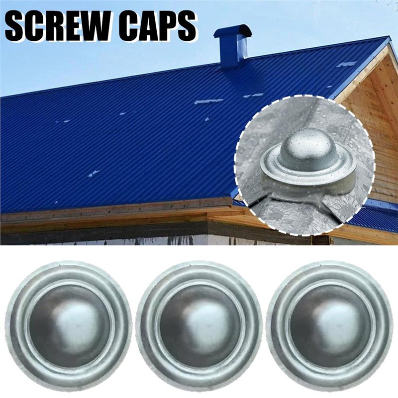 AB33-Metal Screw Caps 50Pcs Bo - Outdoor Furniture Upholstery 评论和价格
