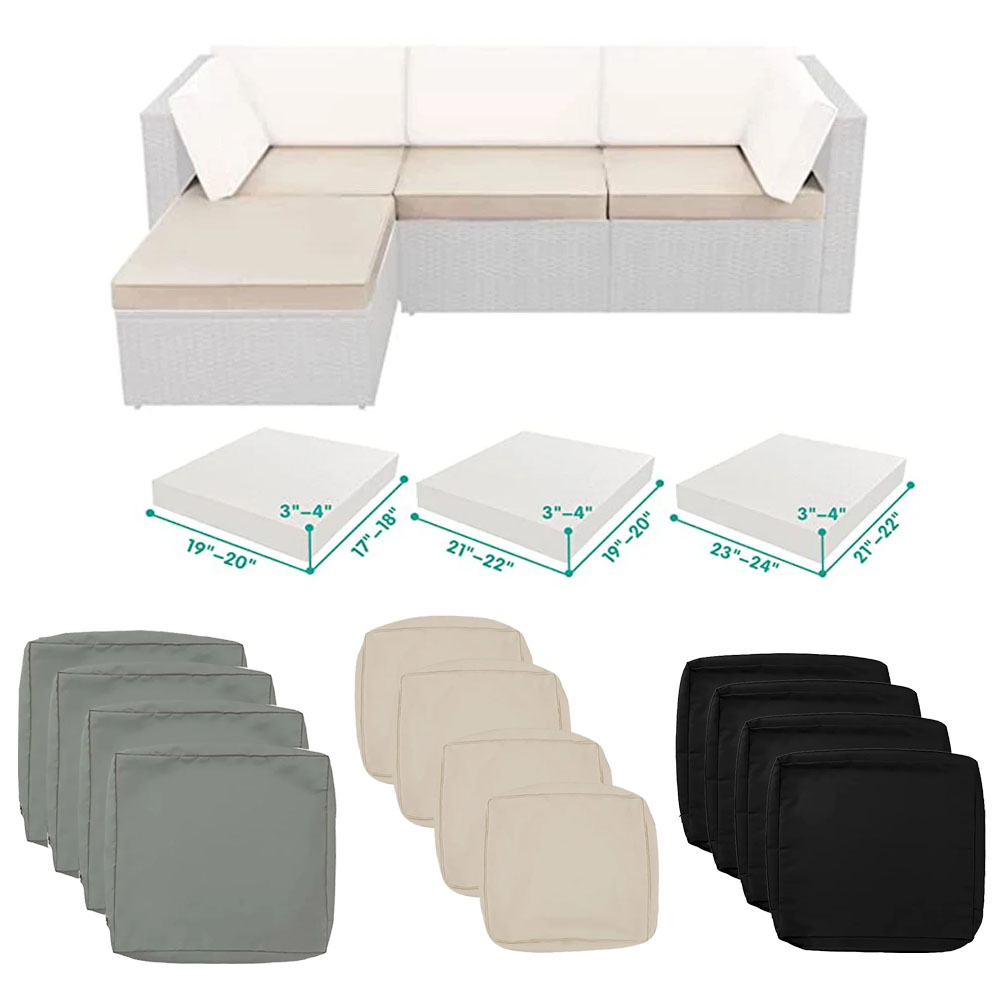 1-4 Set Sofa Cushion Outdoor G - Outdoor Furniture Upholstery 评论和价格