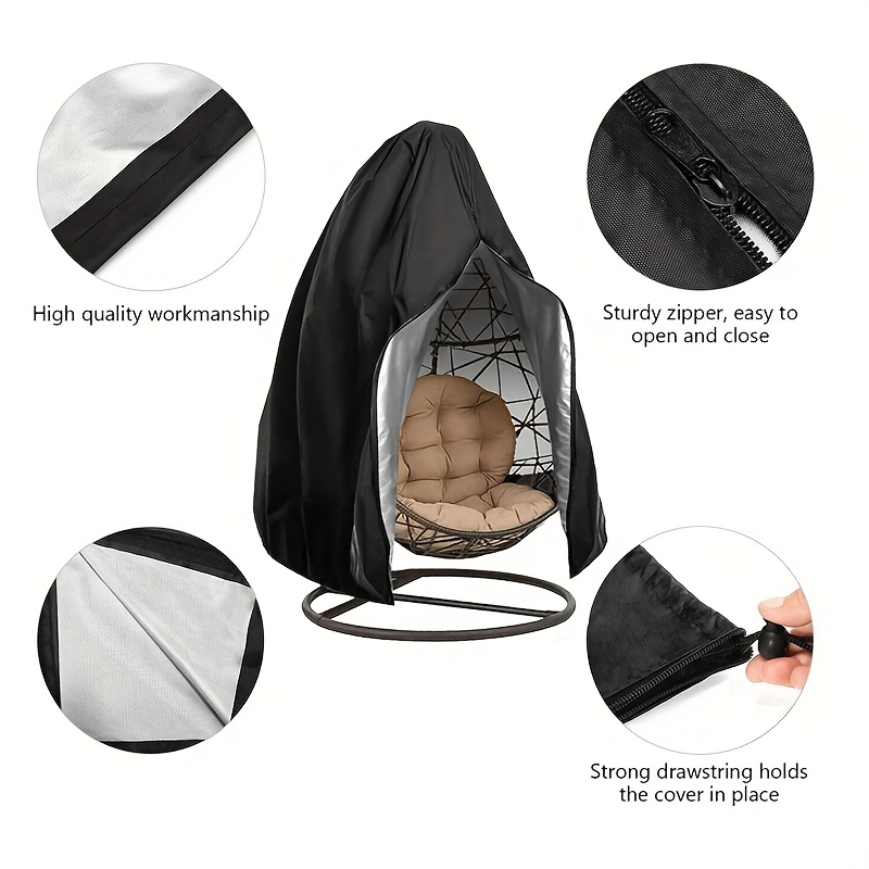 1 Piece Hanging Egg Chair Swin - Outdoor Furniture Upholstery 评论和价格