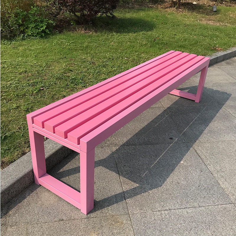 Internet-famous Pink Bench wit - Outdoor Furniture Bench 评论和价格