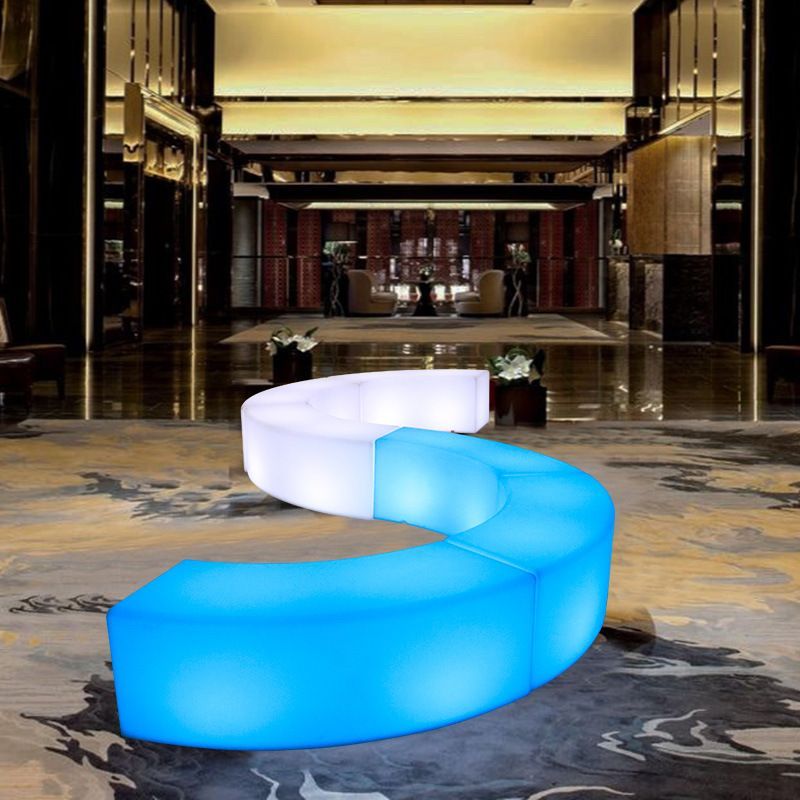 Creative 16 Colors Changing Le - Outdoor Furniture Bench 评论和价格