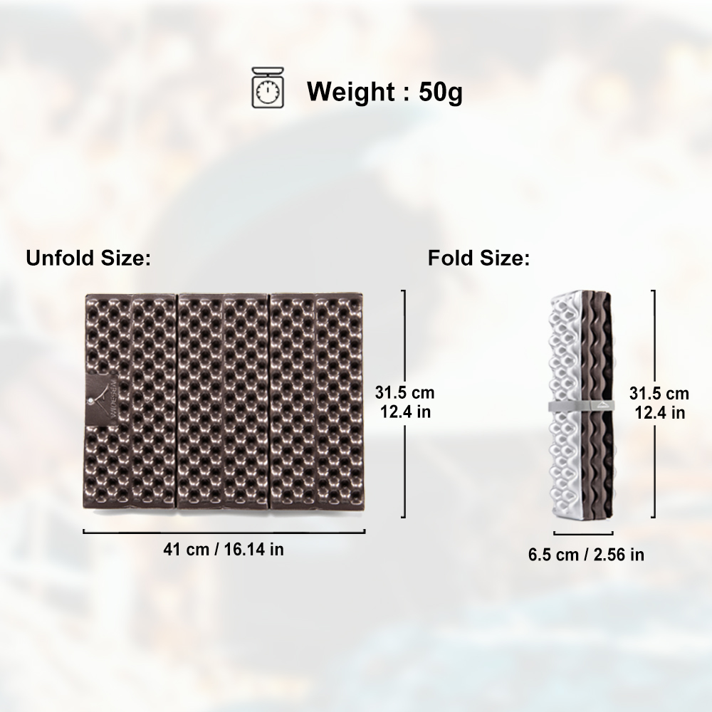 Widesea Camping Foldable Mat S - Outdoor Rug Waterproof 评论和价格