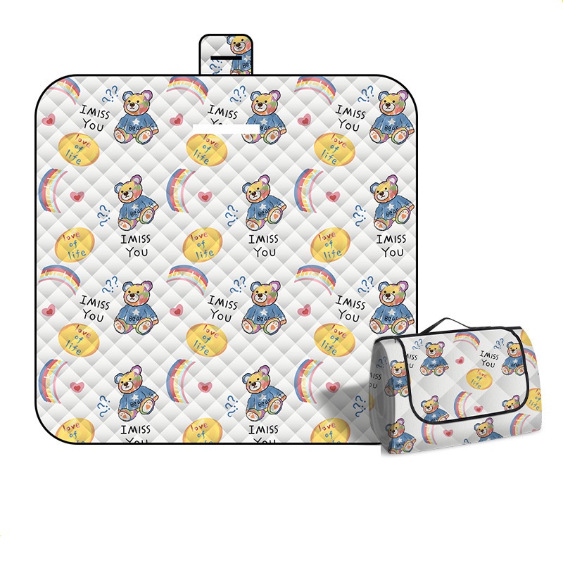 150*200CM Portable Picnic Mat  - Outdoor Rug Waterproof 评论和价格