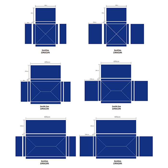Customize 3x3M Outdoor Alumini - Gazebo Pop Up 评论和价格