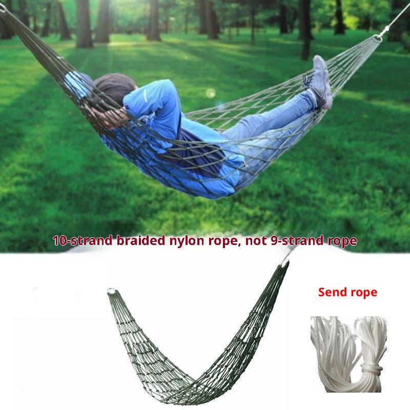 Thickened Nylon Rope Hammock f - Garden Swing Chair 评论和价格
