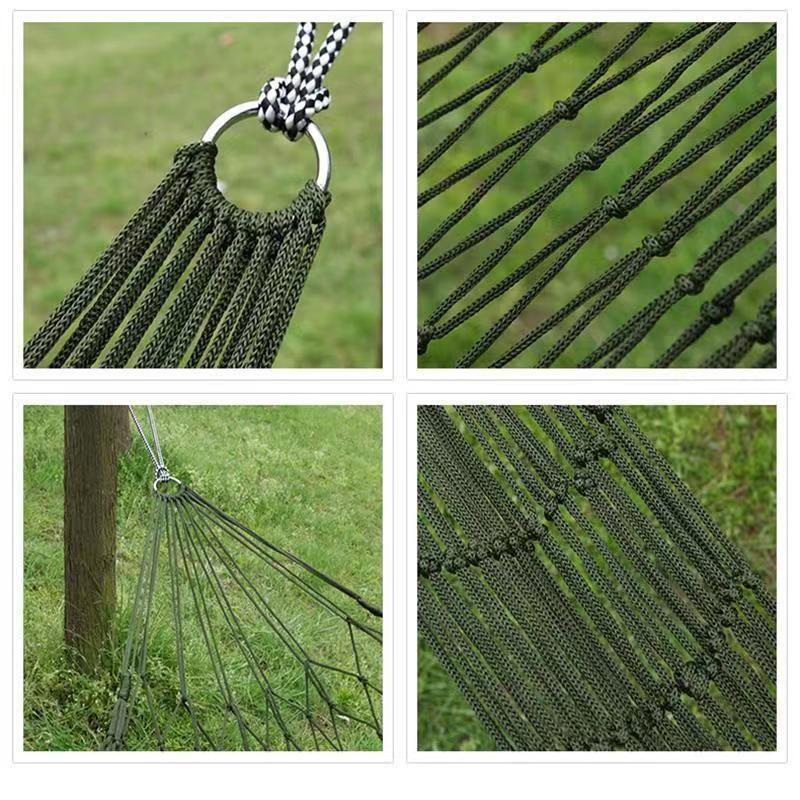 Thickened Nylon Rope Hammock f - Garden Swing Chair 评论和价格
