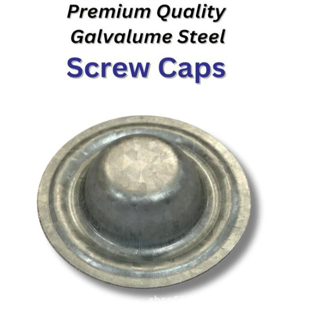 5-100Pcs Screw Caps Metal Bolt - Outdoor Furniture Upholstery 评论和价格