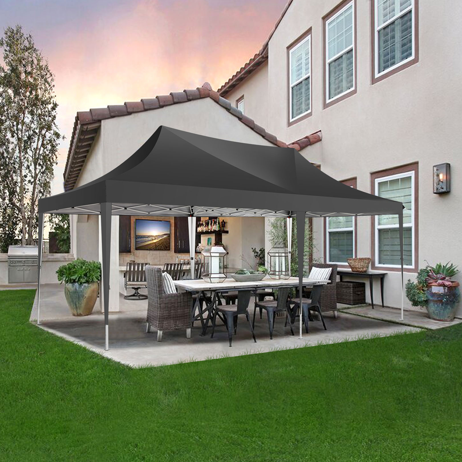 COBIZI 10x10ft 3x3m Pop Up Gaz - Gazebo Pop Up 评论和价格