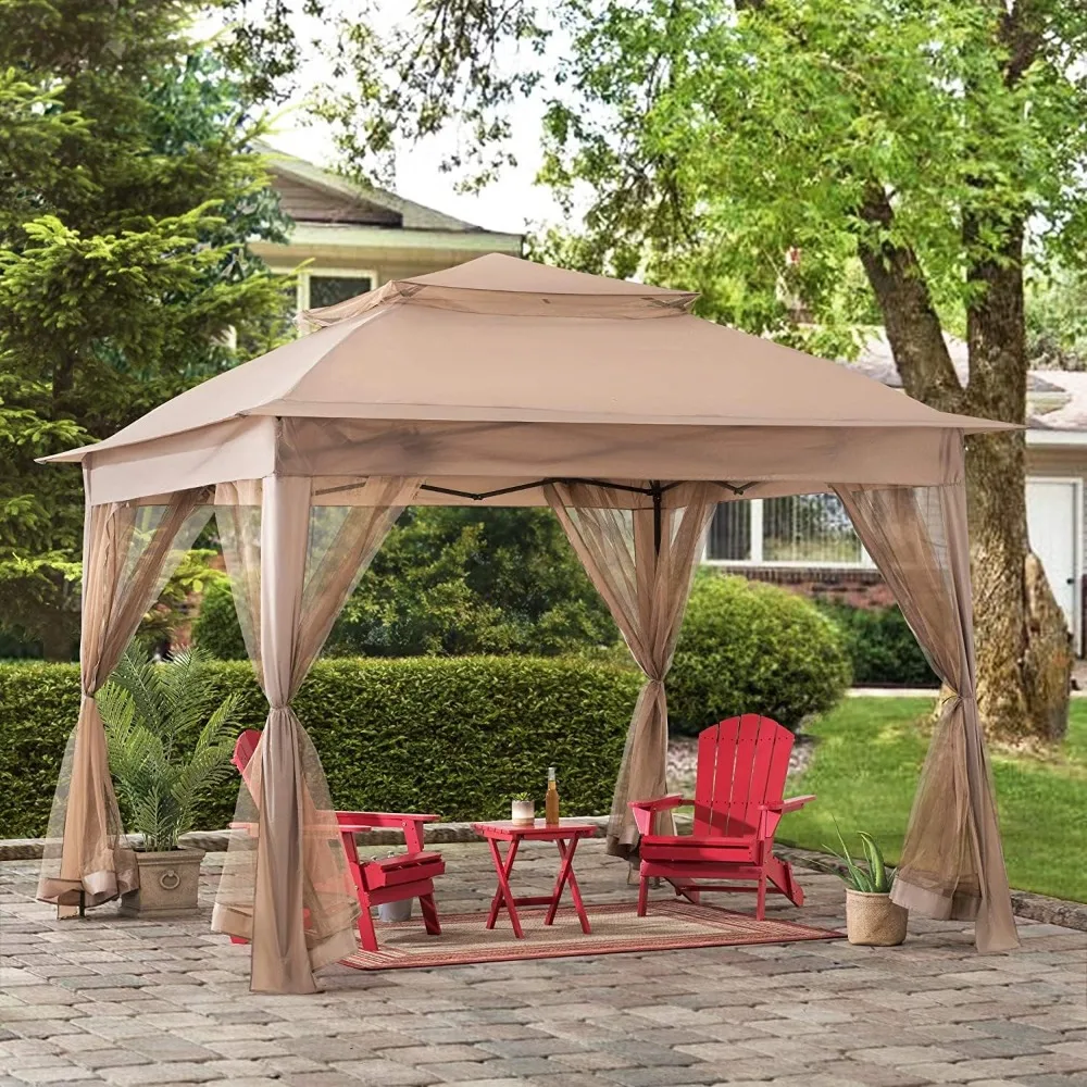 Modern 11x11 Ft. Pop-Up Instan - Gazebo Pop Up 评论和价格