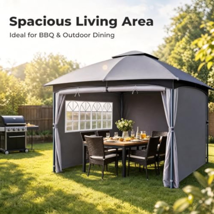 13x13 Feet Pop Up Gazebo with  - Gazebo Pop Up 评论和价格