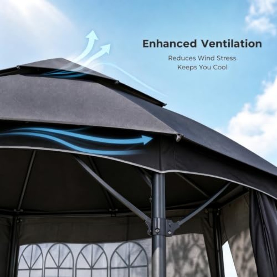 13x13 Feet Pop Up Gazebo with  - Gazebo Pop Up 评论和价格