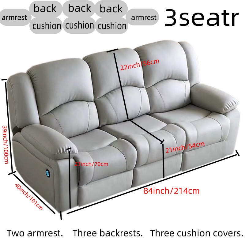 1/2/3 Seat Lazy Recliner Cover - Outdoor Furniture Upholstery 评论和价格