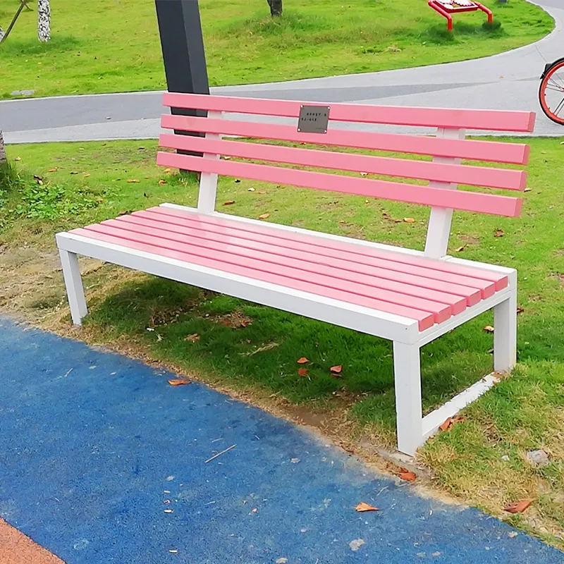 Outdoor Anticorrosive Wood Par - Garden Bench Metal 评论和价格