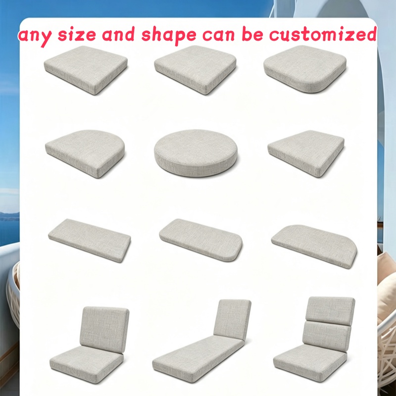 Sofa Cushion Custom Bench Cush - Outdoor Furniture Upholstery 评论和价格