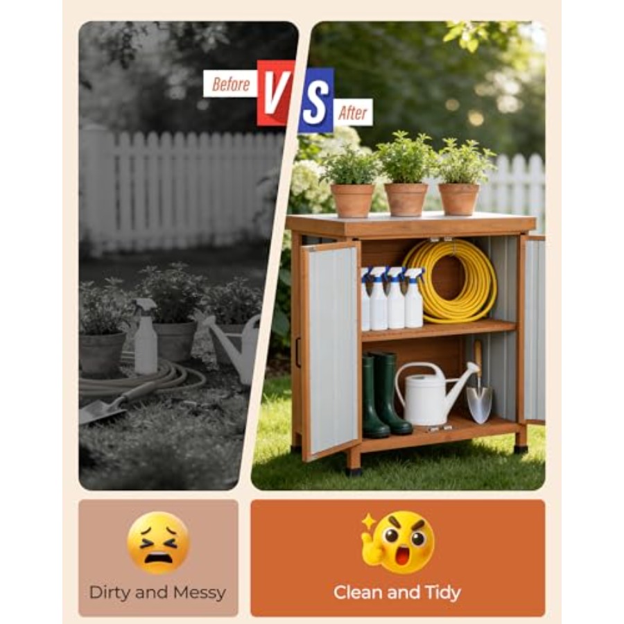 Outdoor Storage Cabinet, 31.5