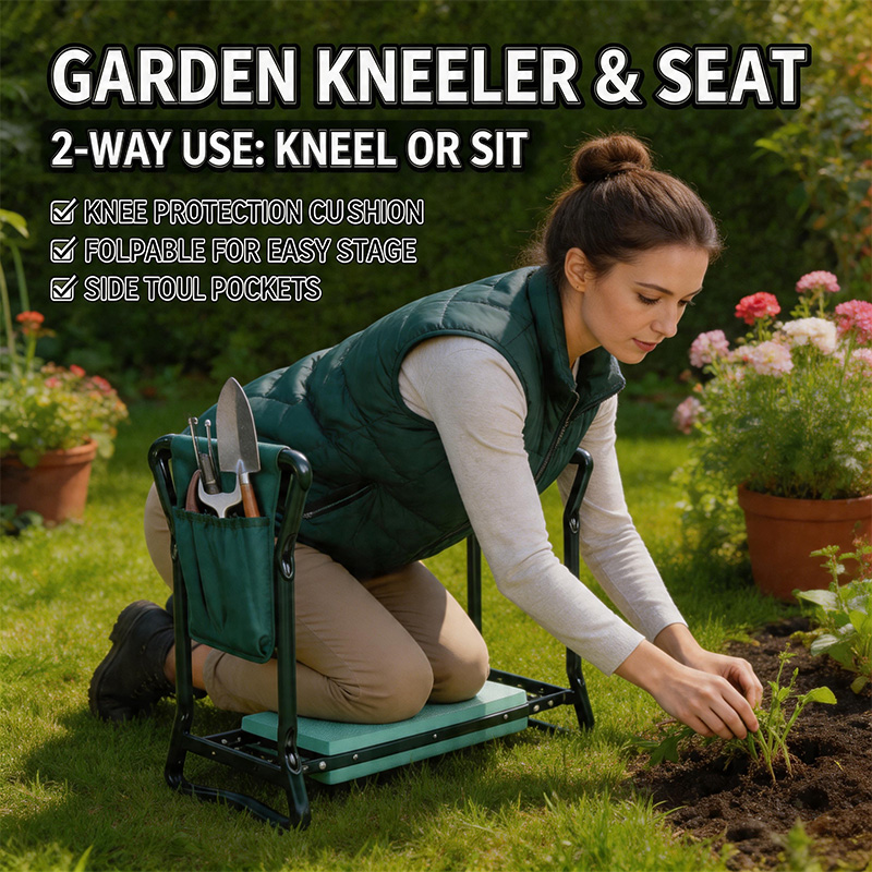 Garden Kneeler Folding Garden  - Garden Bench Metal 评论和价格