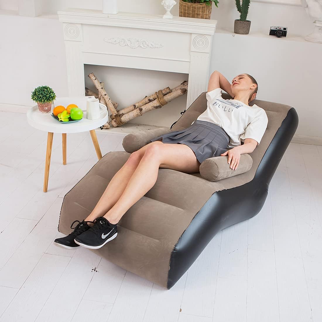 Folding Lazy Sofa,Inflatable L - Outdoor Furniture Bench 评论和价格