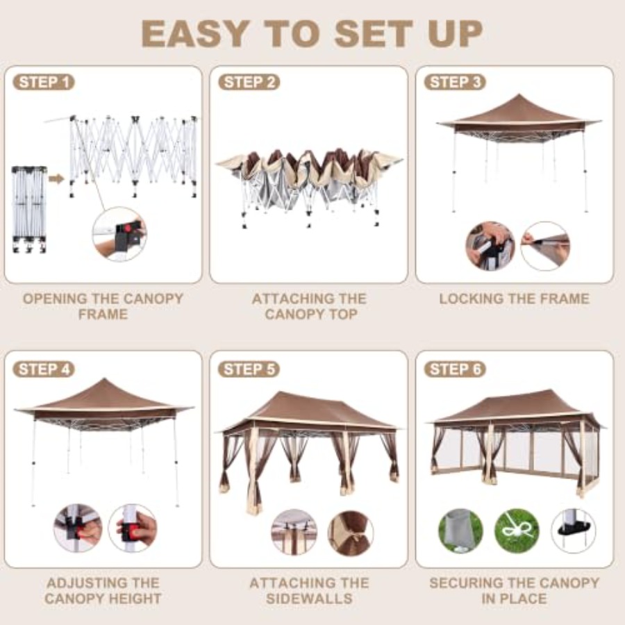 12x20 Pop Up Gazebo on Clearan - Gazebo Pop Up 评论和价格