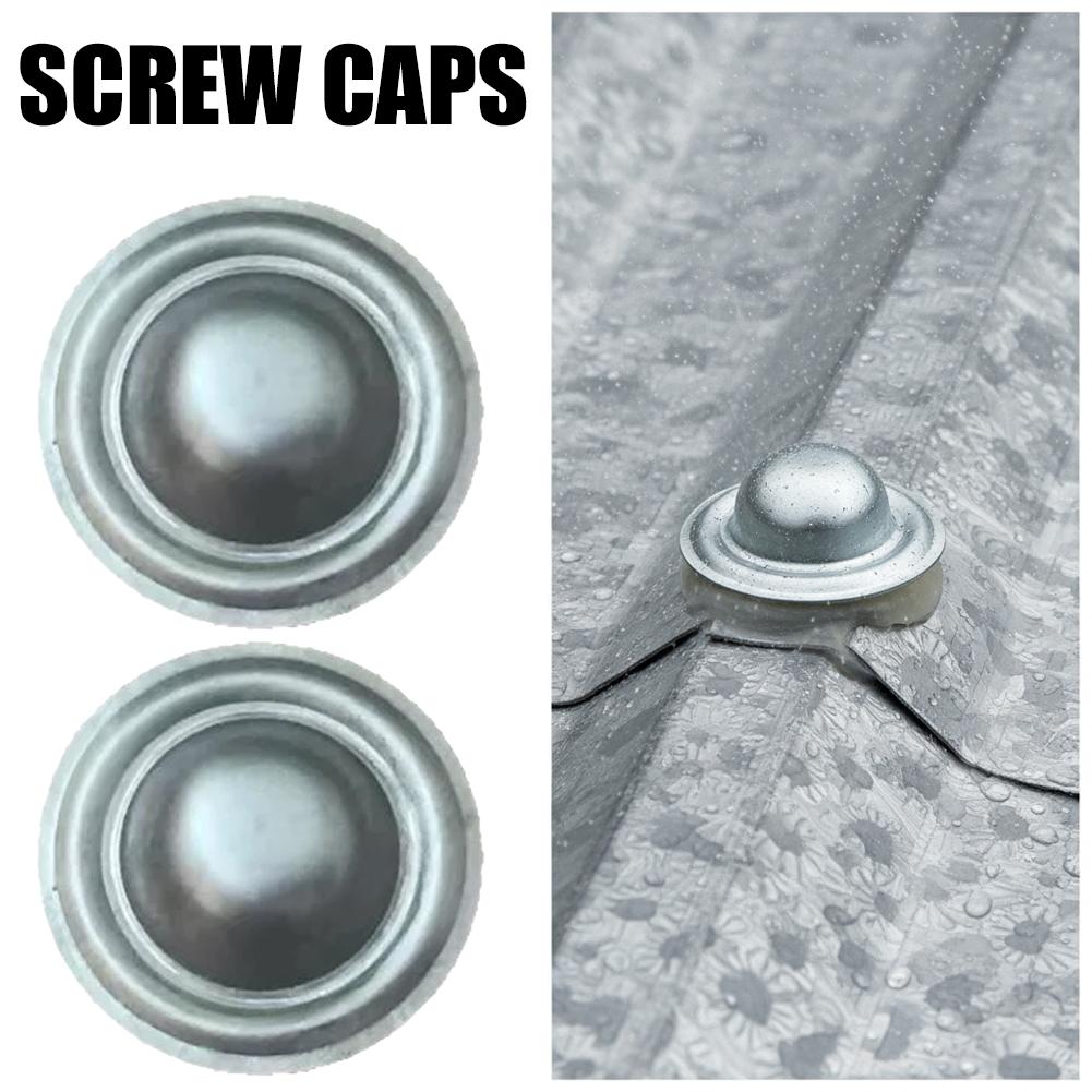 5/10/50/100pcs Metal Screw Cap - Outdoor Furniture Upholstery 评论和价格