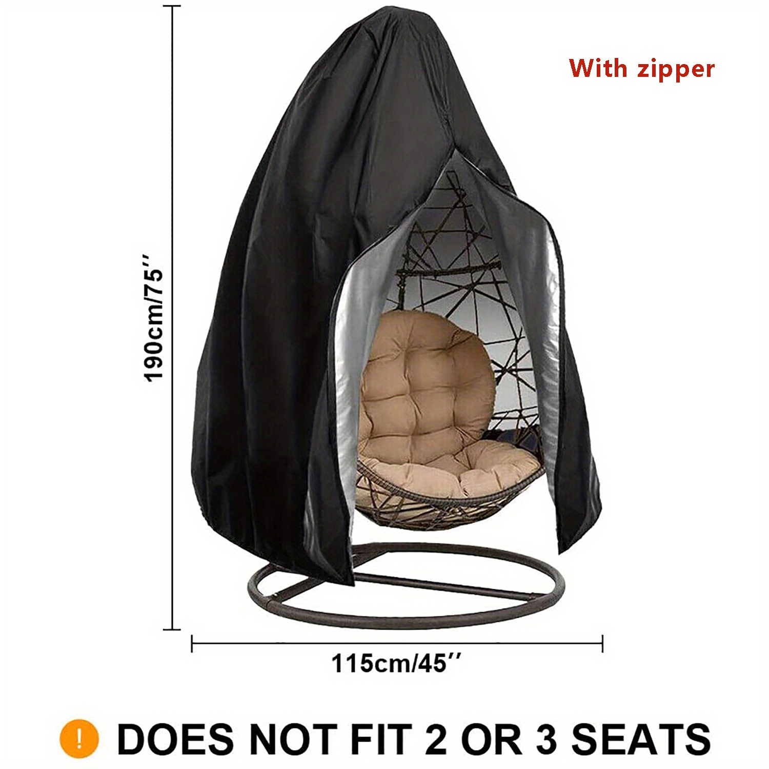 Waterproof Anti-UV Heavy Duty  - Garden Swing Chair 评论和价格