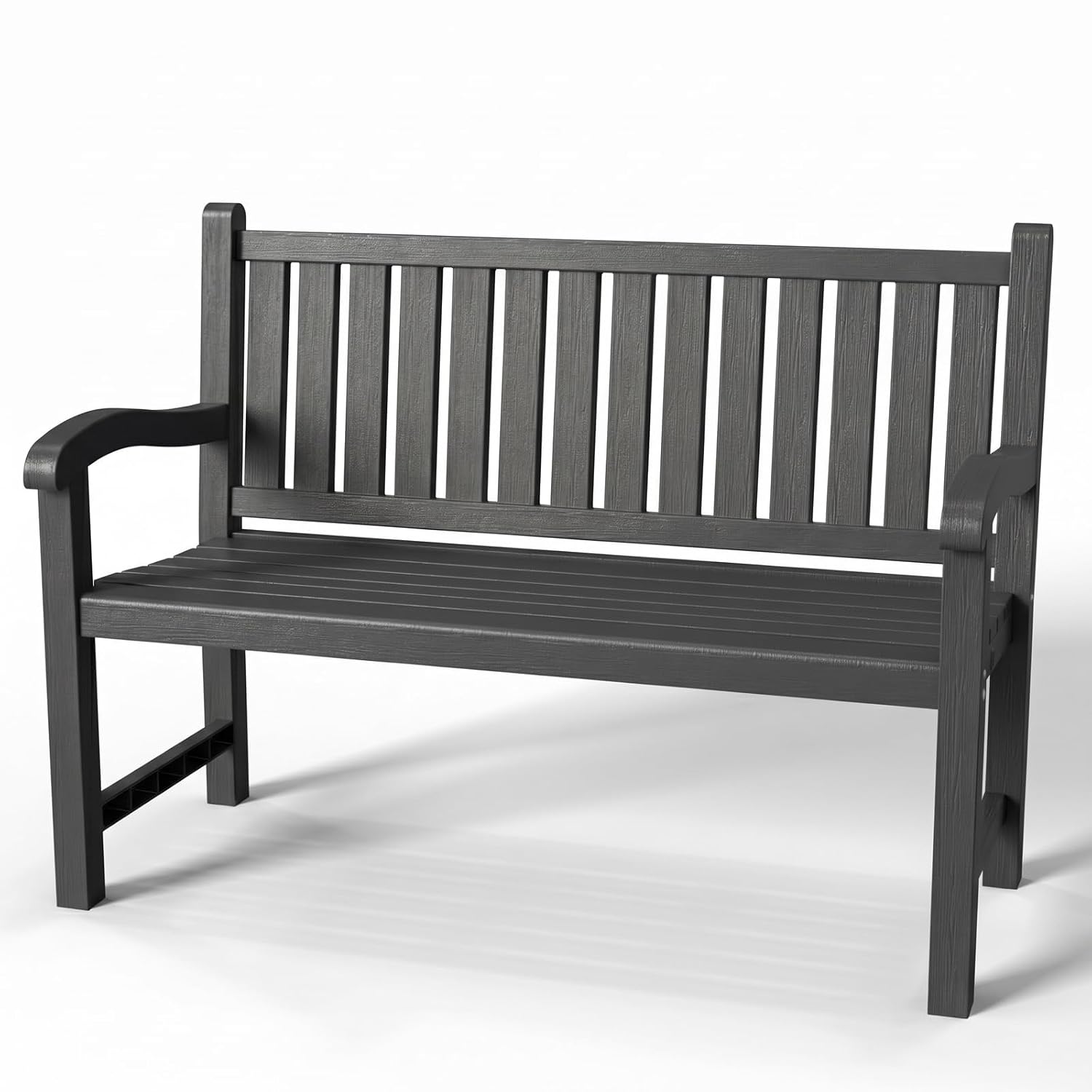 Outdoor Bench 2-Person Resin P - Outdoor Furniture Bench 评论和价格