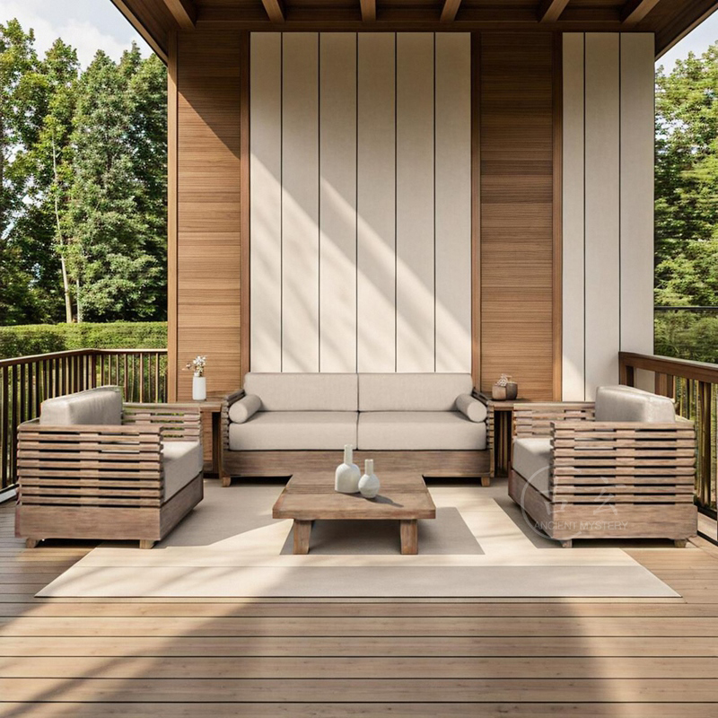 ！@Modern Luxury Outdoor Teak S - Outdoor Furniture Upholstery 评论和价格