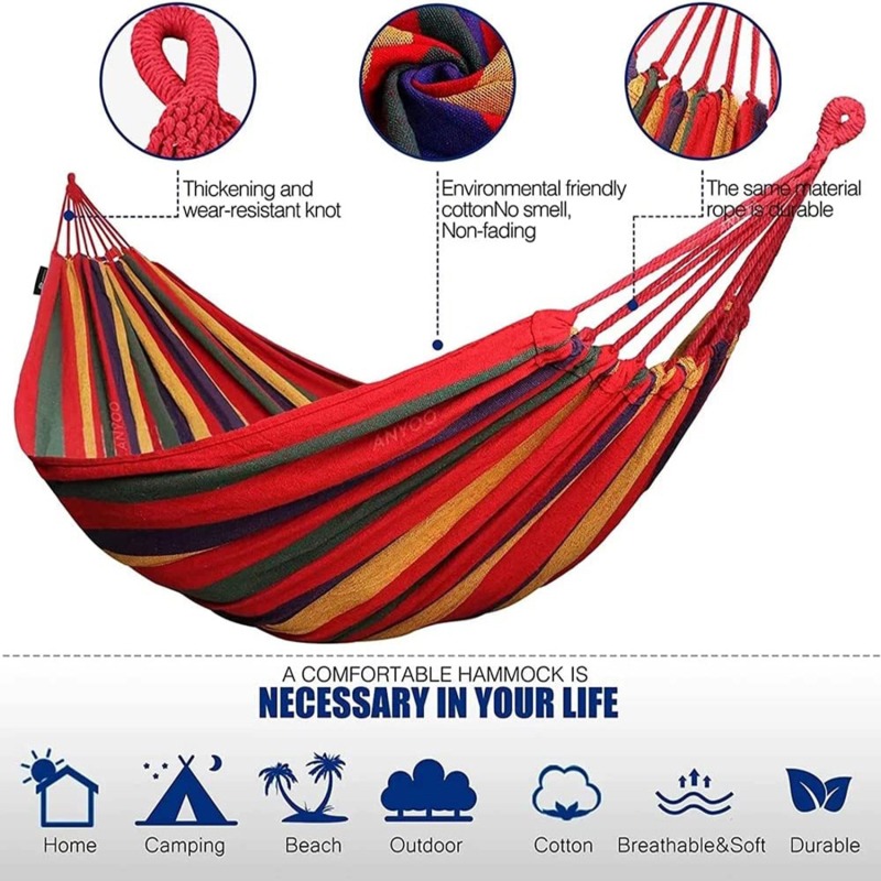 Hammock Leisure  Durable Singl - Outdoor Furniture Upholstery 评论和价格